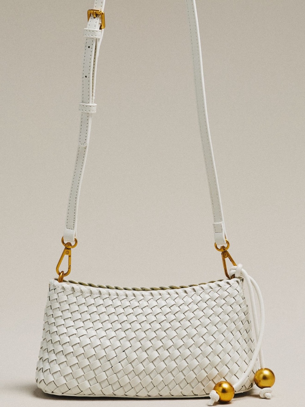 Calla woven crossbody bag